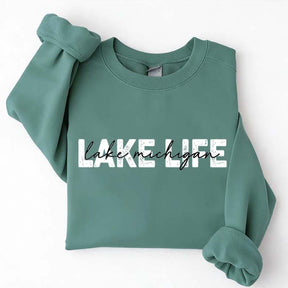 Personalized Lake Life Sweatshirt