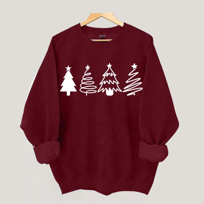 Nature Christmas Trees Lover Sweatshirt