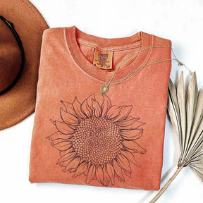 Comfort Colors Sunflower T-Shirt