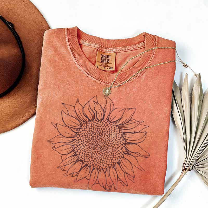 Comfort Colors Sunflower T-Shirt