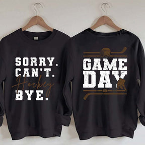 Game Day Hockey Vibes Player Sweatshirt