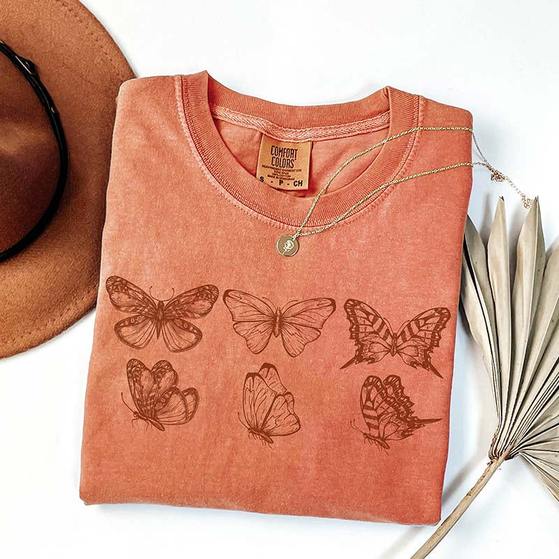 Dark Cottagecore Butterfly T-Shirt