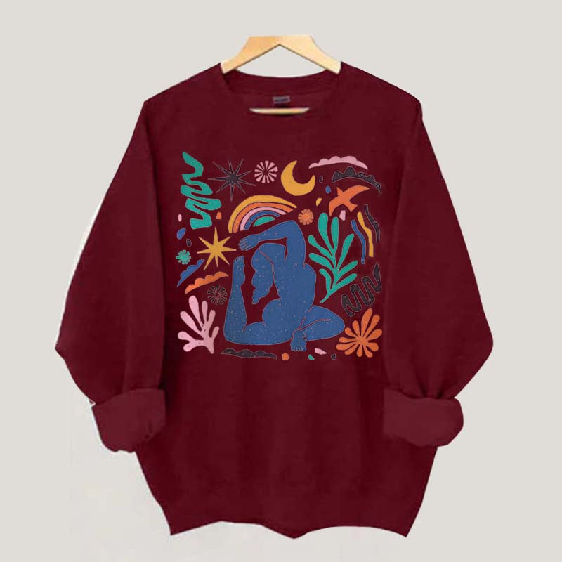 Yoga Mindful Meditation Sweatshirt