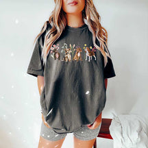 Boho Cottagecore Cute Dog Lover T-Shirt