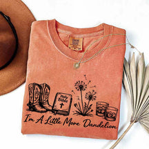 Dandelion Comfort Colors Graphic Western T-Shirt