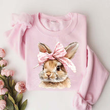 Pink Easter Bunny Sweatshirt