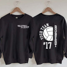 Personalized Team Spirit Volleyball Sweatshirt