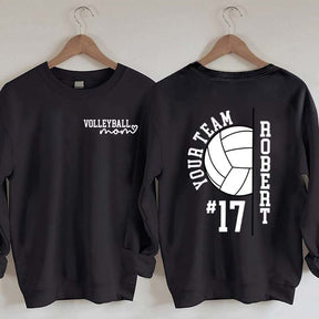 Personalized Team Spirit Volleyball Sweatshirt