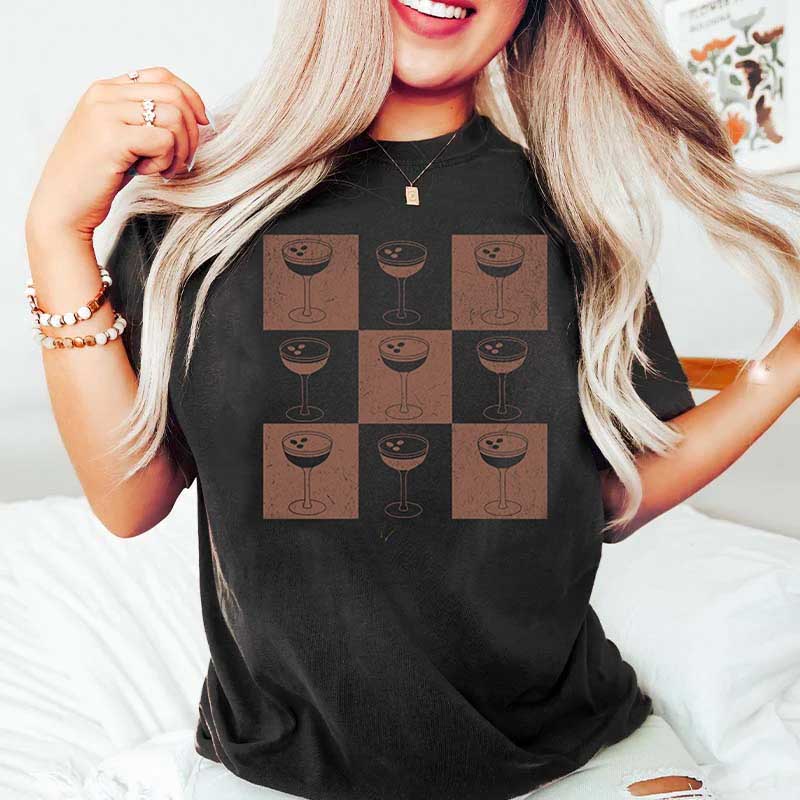 Espresso Martini Tini Time T-Shirt