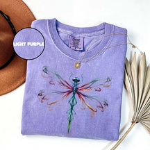 Comfort Color Bright Golden Dragonfly T-Shirt
