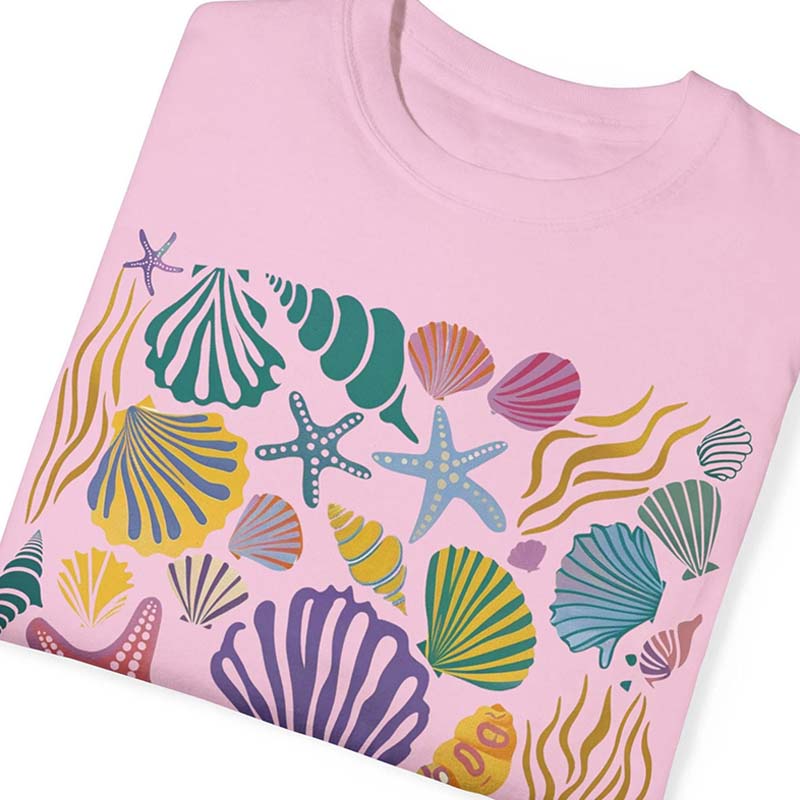 Vintage Seashells Ocean T-Shirt