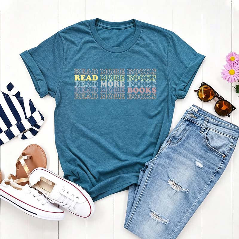 Cute Librarian Read More Books T-Shirt