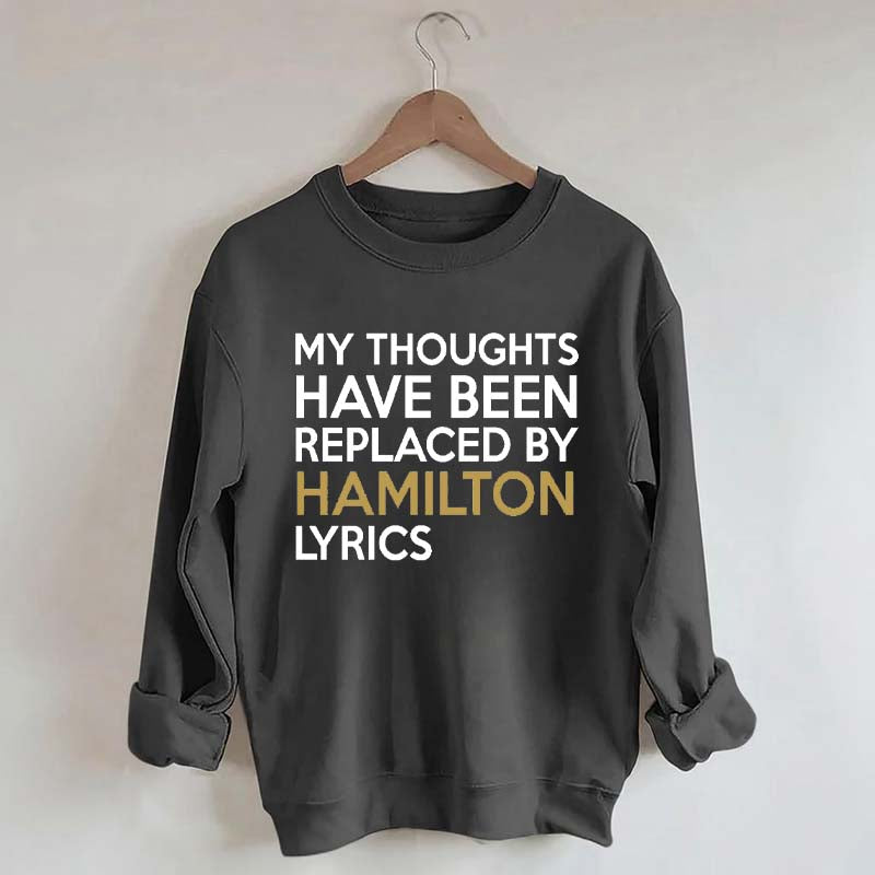 Alexander Hamilton Broadway Fan Sweatshirt