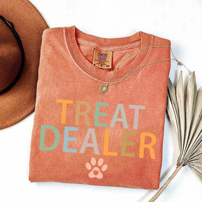 Comfort Colors Treat Dealer Dog T-Shirt