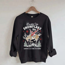 Santa's Coming To Town Sweatshirt