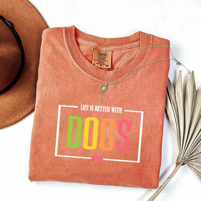 Favorite Life Is Better With Dogs T-Shirt