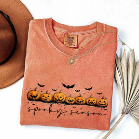Spooky Season Pumpkins Halloween T-Shirt