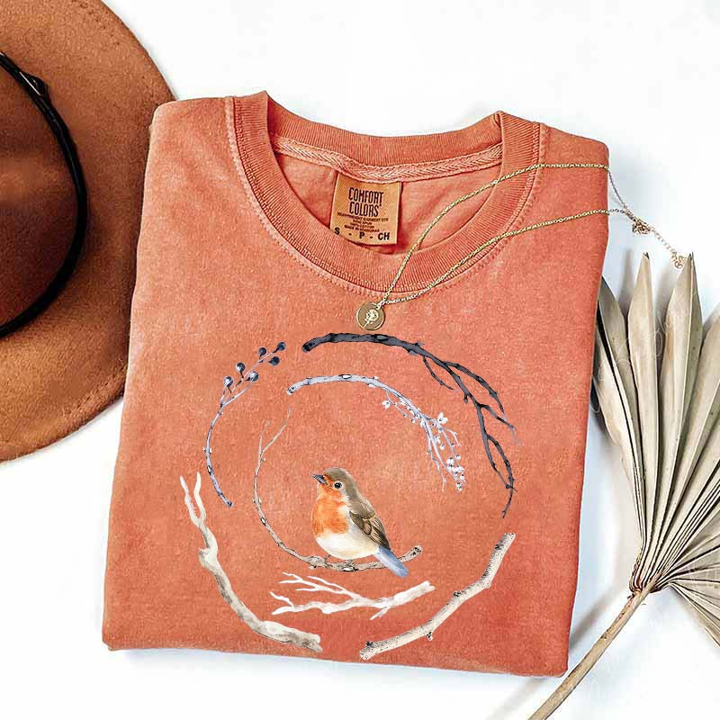 Cute Bird Lover Peace T-Shirt