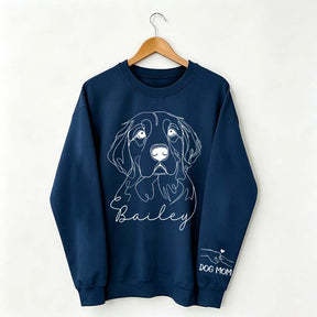 Personalized Pet Photo Dog Cat Sweatshirt
