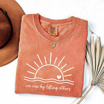 We Rise By Lifting Others Simple T-Shirt