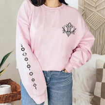 Chakra Symbols Meditation Yoga Sweatshirt