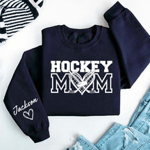Personalized Hockey Mom Sweatshirt