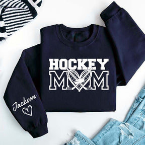 Personalized Hockey Mom Sweatshirt