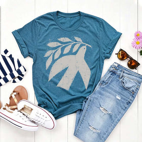 Boho Peace Bird T-Shirt