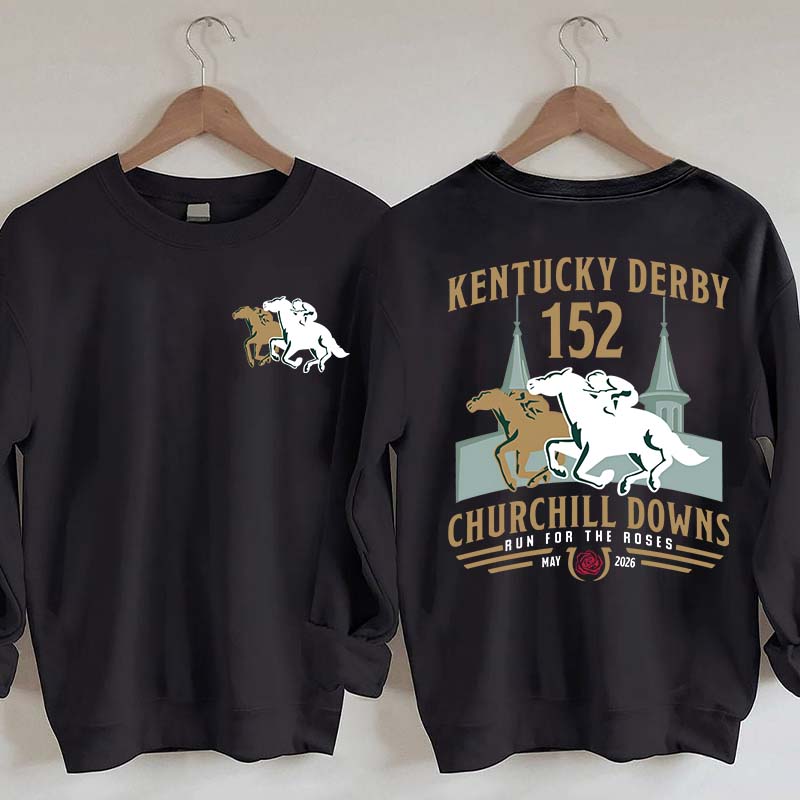 Kentucky Derby Race 2026 Horse Racing Sweatshirt