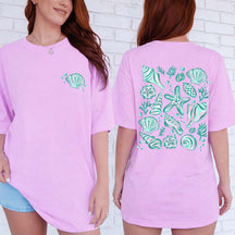 Summer Seashells Comfort Colors T-Shirt
