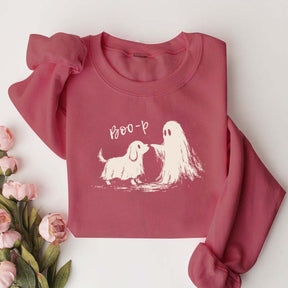 Funny Ghost Puppy Boo-P Dog Sweatshirt