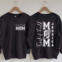 Custom Track and Field Mom Sweatshirt