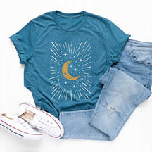 Comfort Colors Boho Moon Celestial T-Shirt