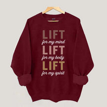 Fitness Motivation Weightlifting Sweatshirt