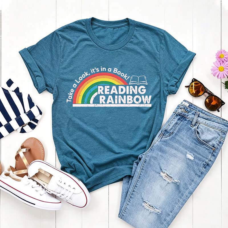 Vintage Take a Look Its in a Book T-Shirt