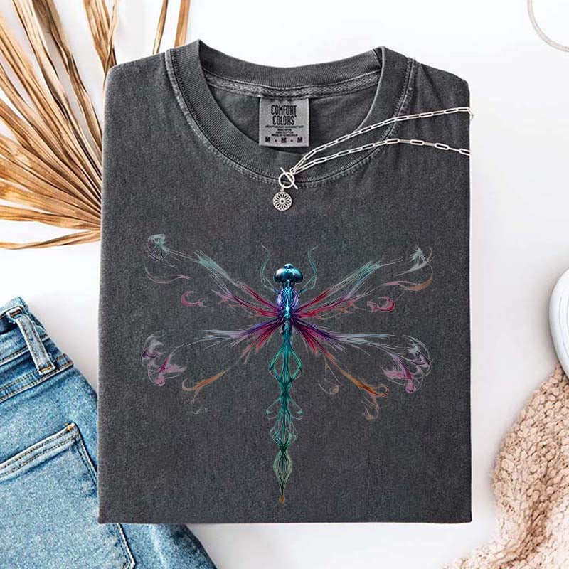 Comfort Color Bright Golden Dragonfly T-Shirt