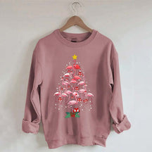 Funny Flamingo Christmas Sweatshirt