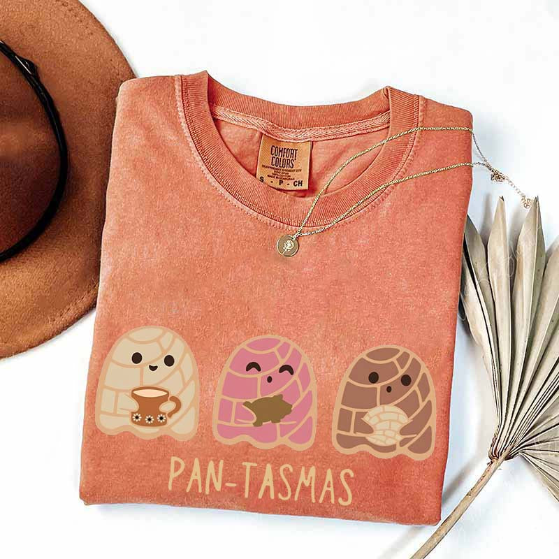 Funny Pantasmas Ghost Pan Dulce T-Shirt