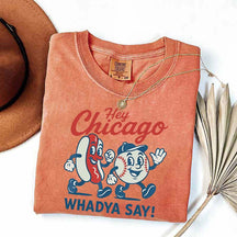 Hey Chicago Funny Baseball T-Shirt