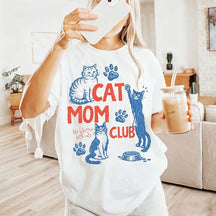 Cat Mom Club T-Shirt