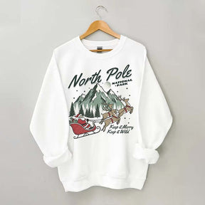North Pole National Park Christmas Sweatshirt