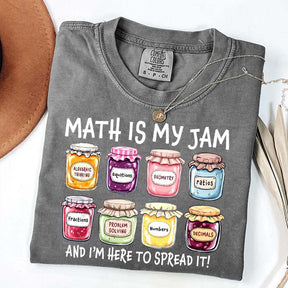 Math is My Jam Mathematician T-Shirt