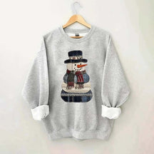Patchwork Christmas Sweatshirt