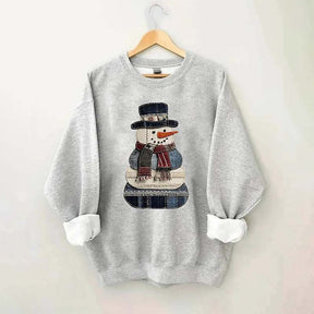 Patchwork Christmas Sweatshirt