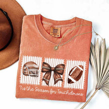 Tis the Season for Touchdowns Football T-Shirt
