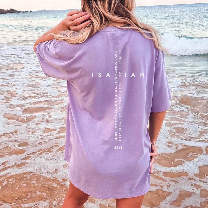 Isaiah 43:1 Religous T-Shirt