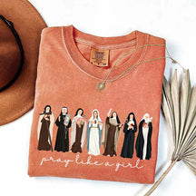 Custom Comfort Colors Catholic Saint T-Shirt