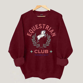 Equestrian Club Retro Sweatshirt