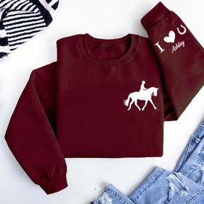 Personalized Horse Gifts Sweatshirt