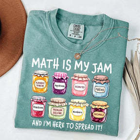 Math is My Jam Mathematician T-Shirt